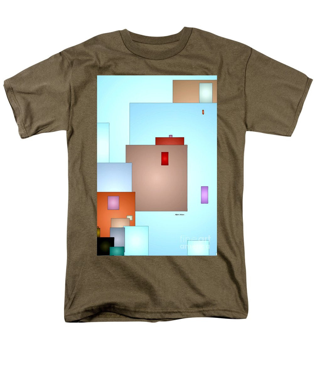 Men's T-Shirt  (Regular Fit) - Peeking Thru The Window