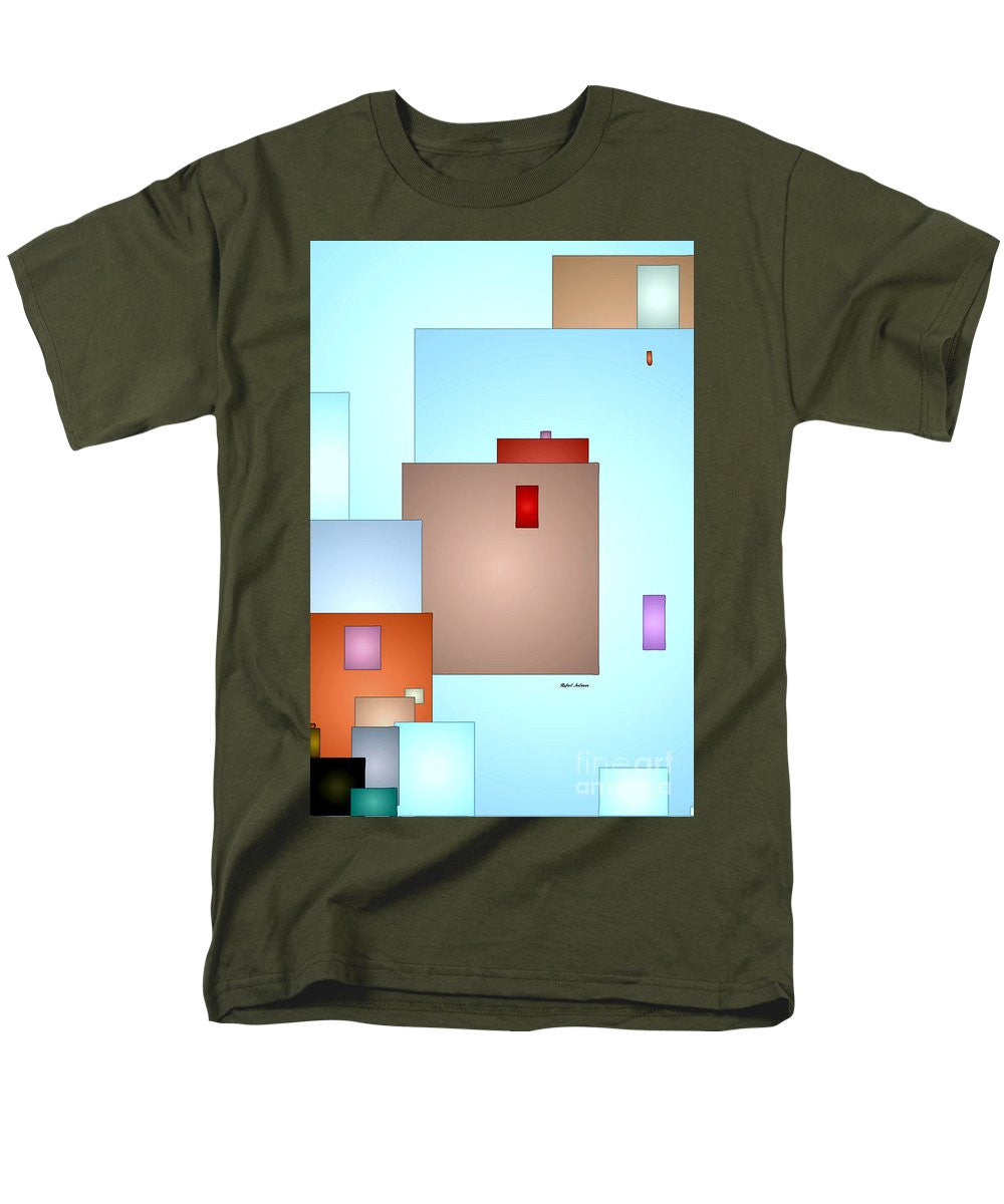 Men's T-Shirt  (Regular Fit) - Peeking Thru The Window