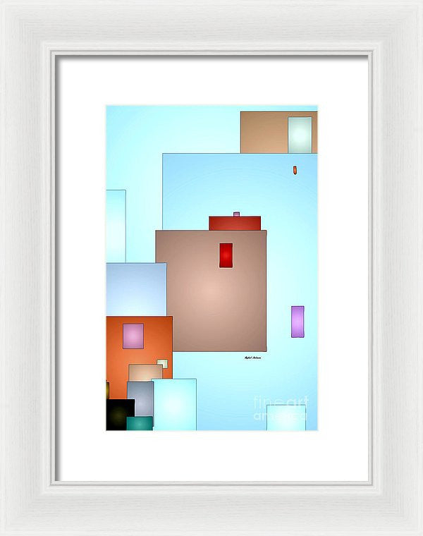 Framed Print - Peeking Thru The Window