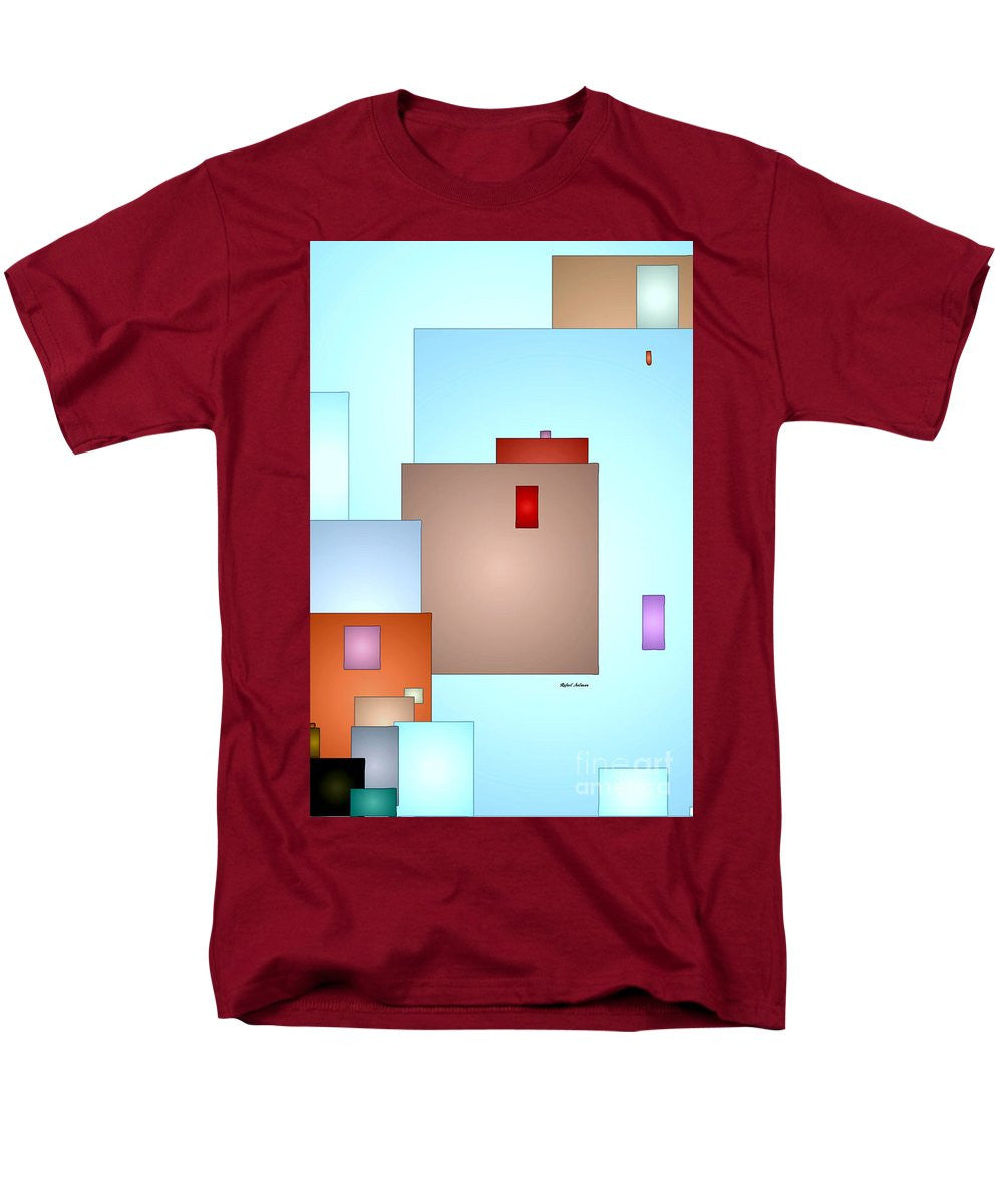 Men's T-Shirt  (Regular Fit) - Peeking Thru The Window