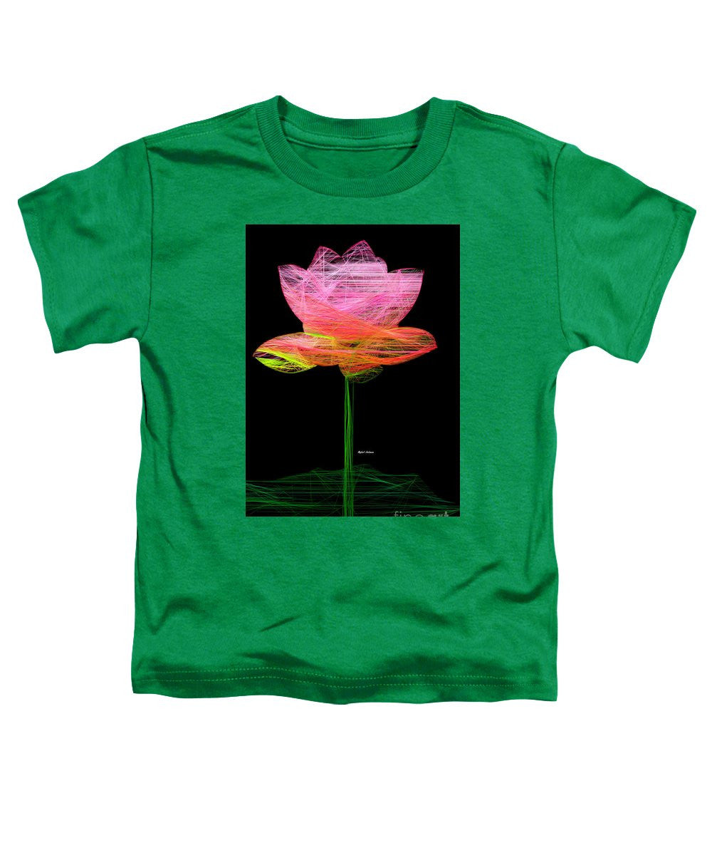 Toddler T-Shirt - Pink Flower