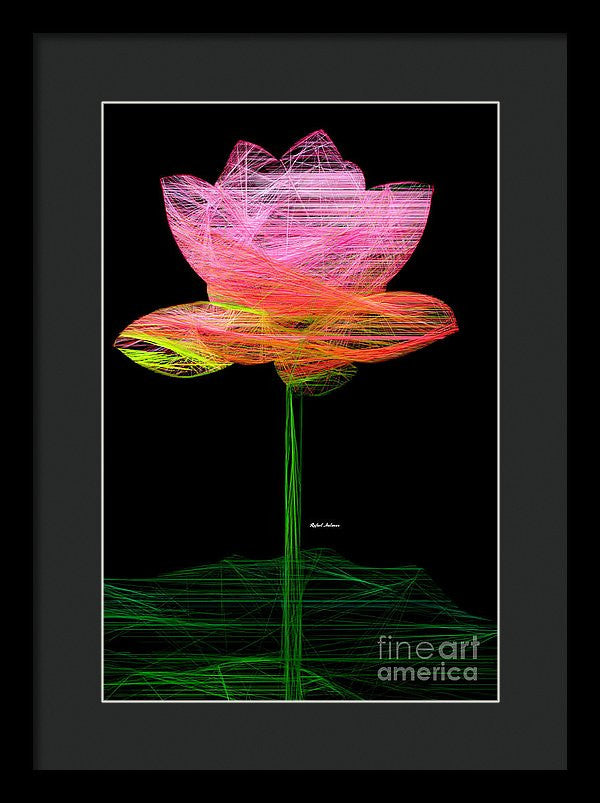 Framed Print - Pink Flower