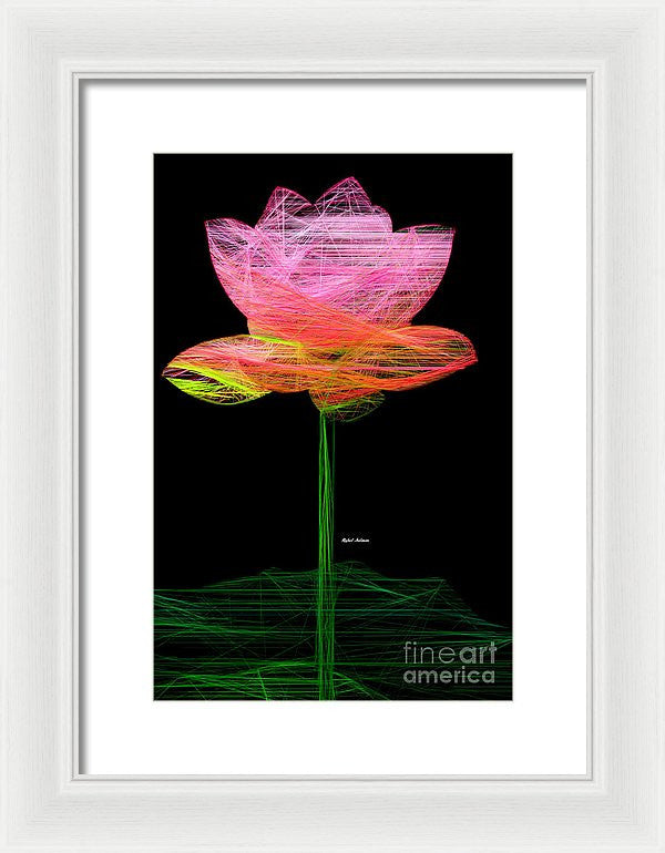 Framed Print - Pink Flower