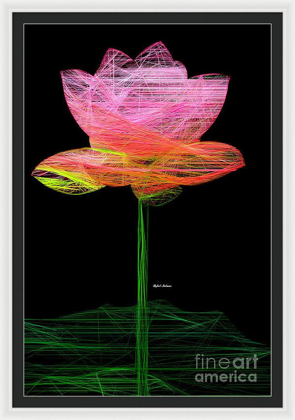 Framed Print - Pink Flower