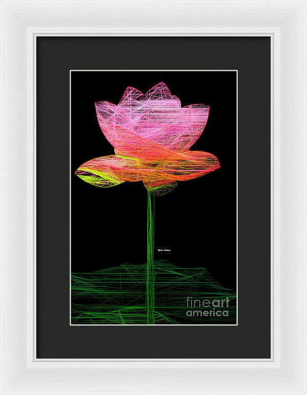 Framed Print - Pink Flower