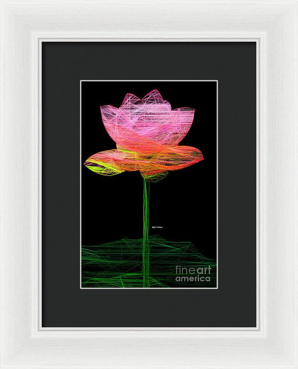 Framed Print - Pink Flower