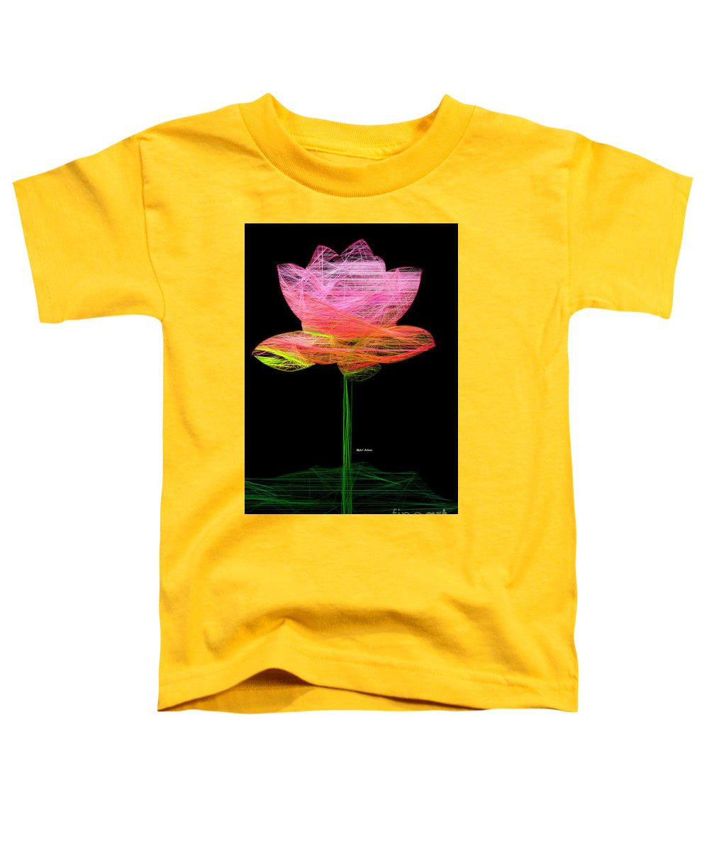 Toddler T-Shirt - Pink Flower