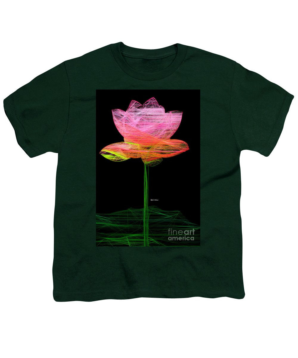 Youth T-Shirt - Pink Flower