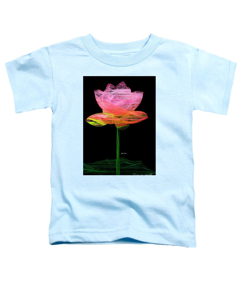 Toddler T-Shirt - Pink Flower