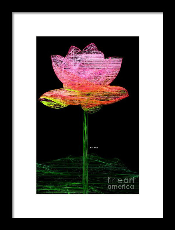 Framed Print - Pink Flower