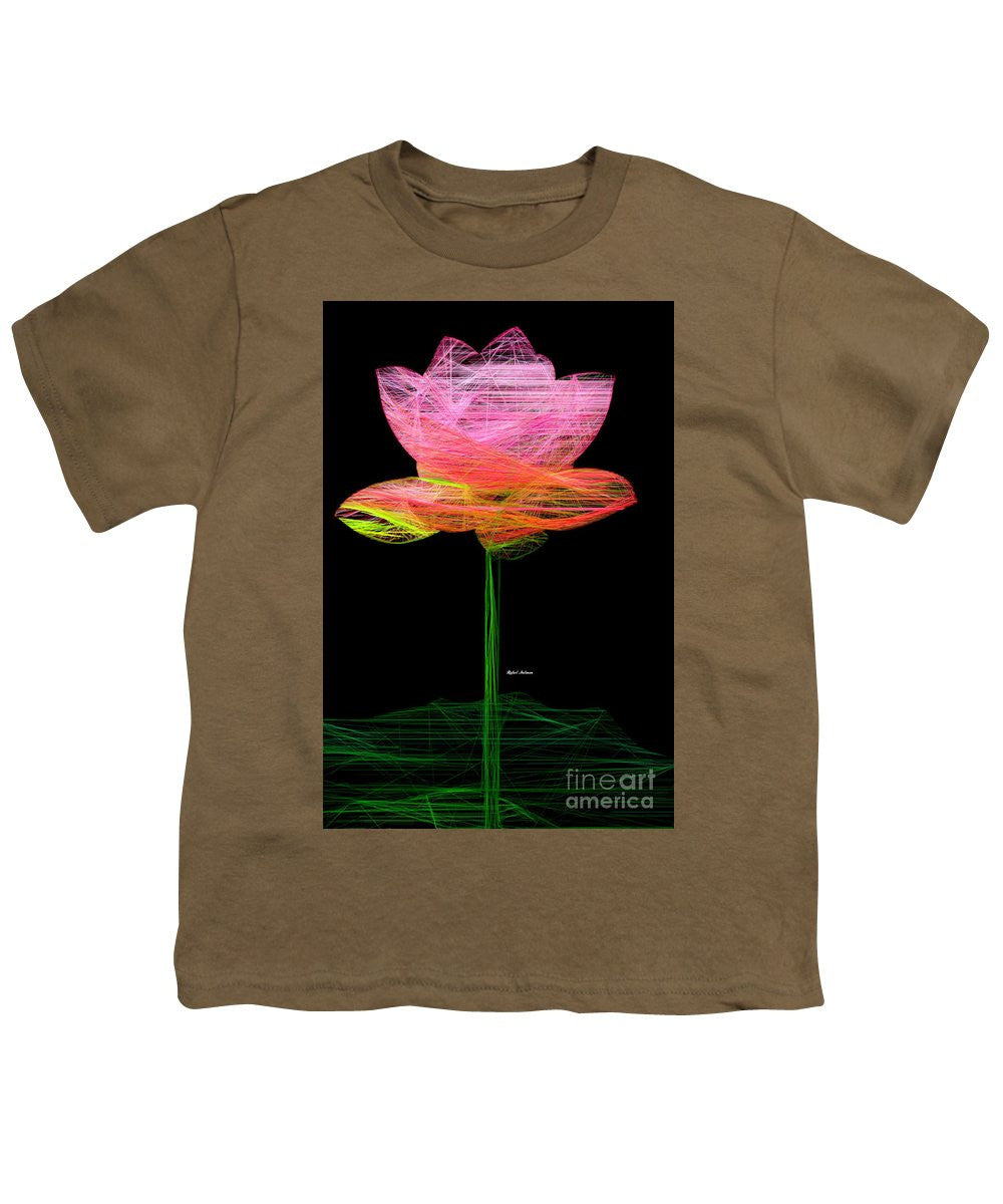 Youth T-Shirt - Pink Flower