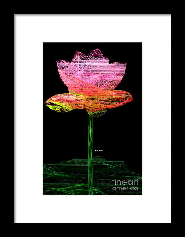 Framed Print - Pink Flower