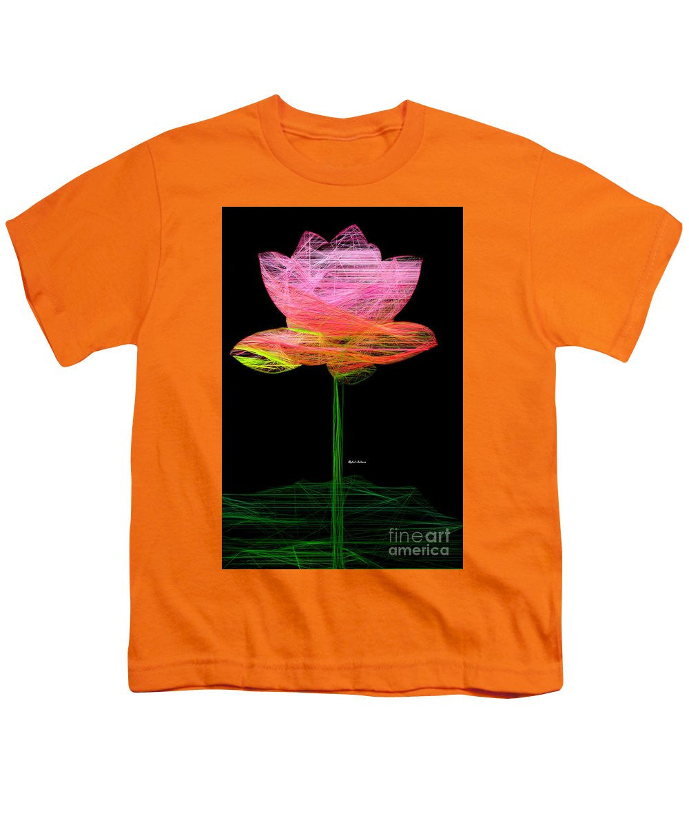 Youth T-Shirt - Pink Flower