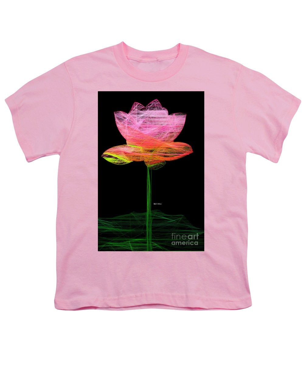 Youth T-Shirt - Pink Flower