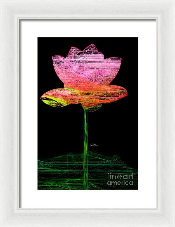 Framed Print - Pink Flower