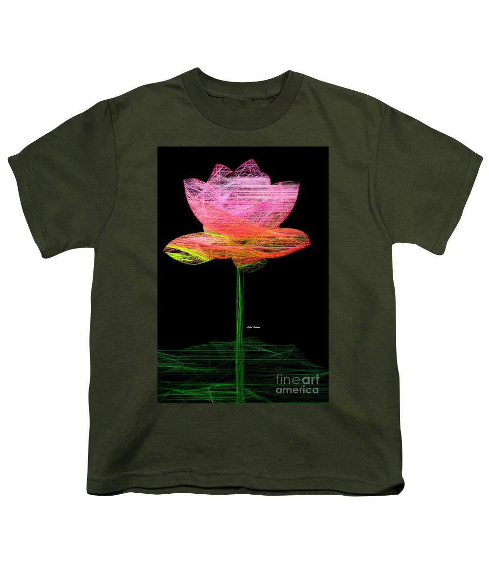 Youth T-Shirt - Pink Flower