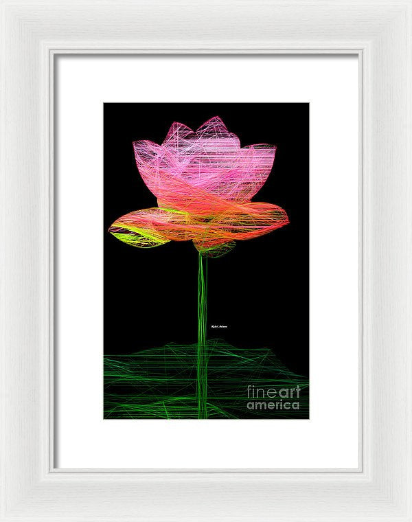 Framed Print - Pink Flower