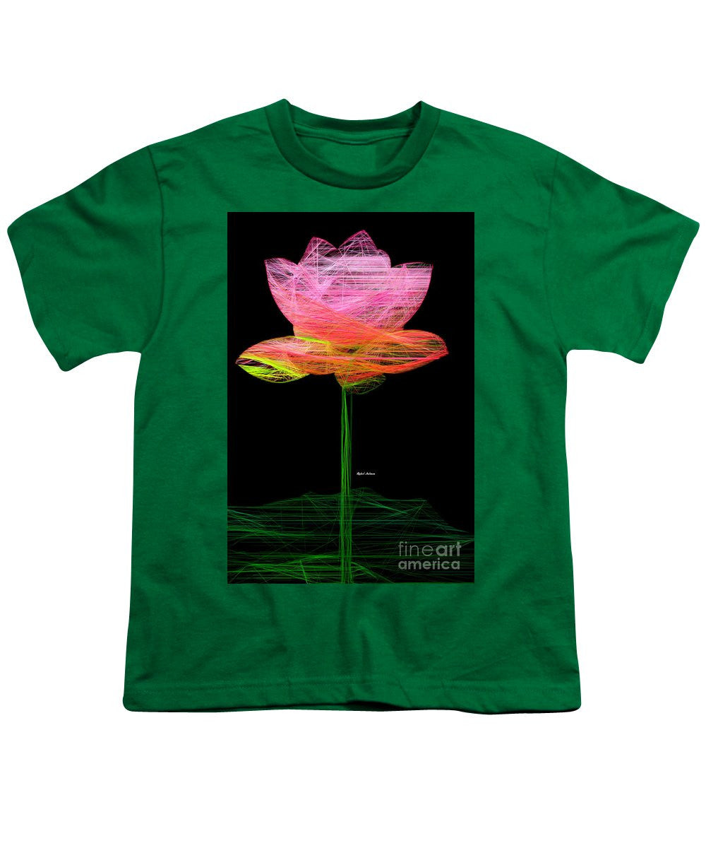 Youth T-Shirt - Pink Flower