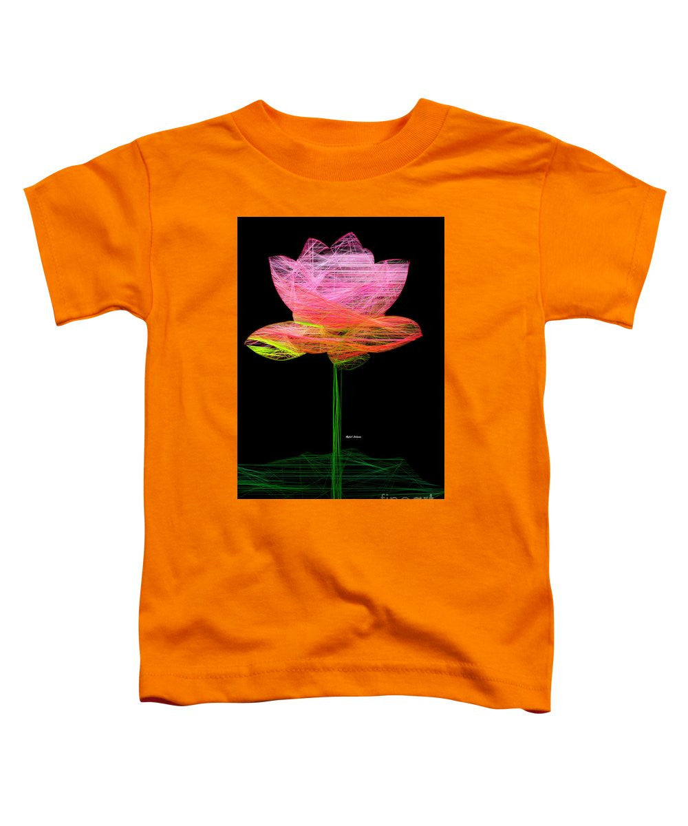 Toddler T-Shirt - Pink Flower