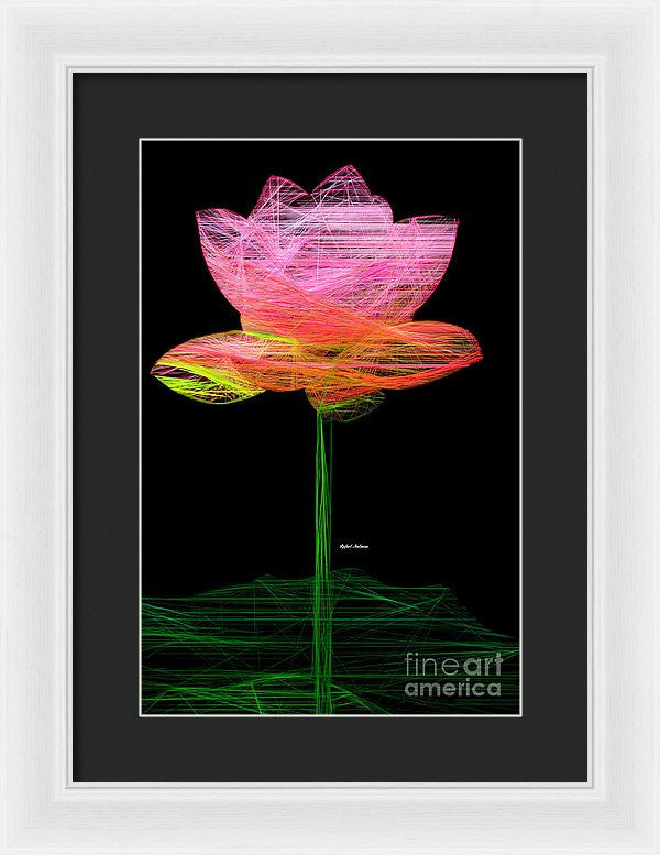 Framed Print - Pink Flower