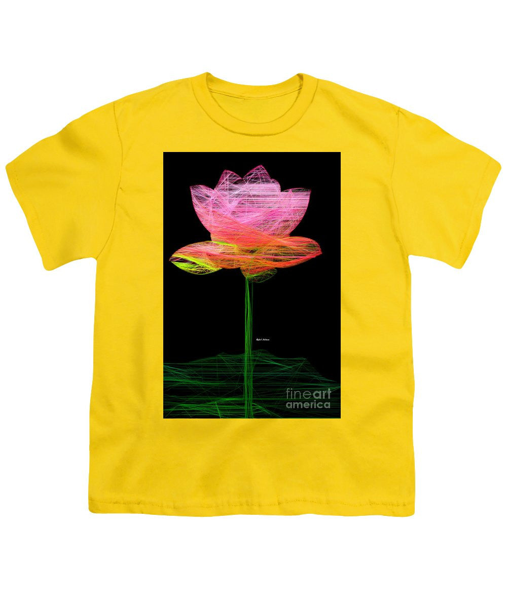 Youth T-Shirt - Pink Flower