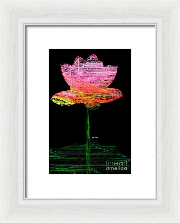 Framed Print - Pink Flower