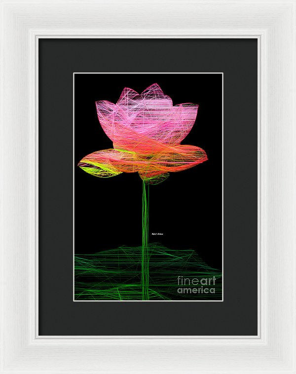 Framed Print - Pink Flower