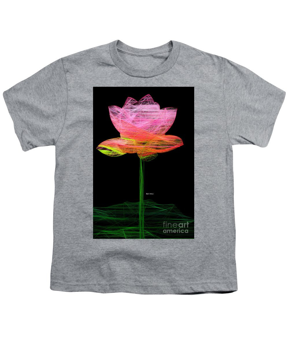 Youth T-Shirt - Pink Flower