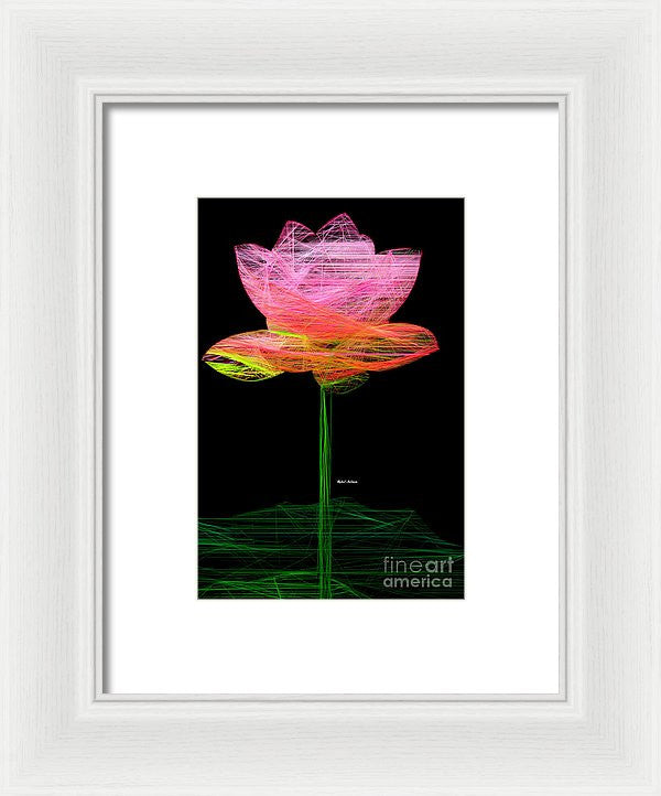 Framed Print - Pink Flower