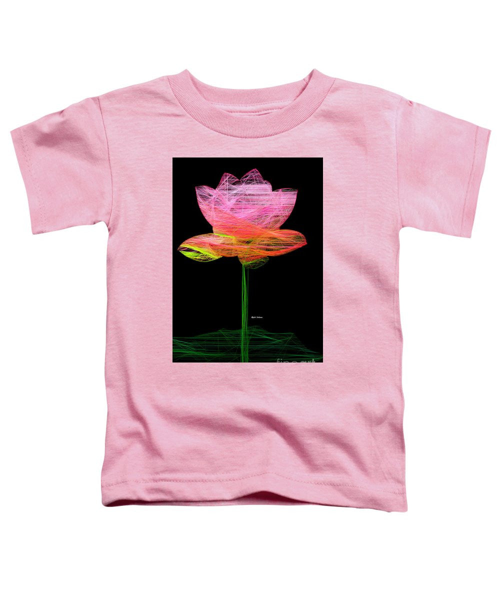 Toddler T-Shirt - Pink Flower