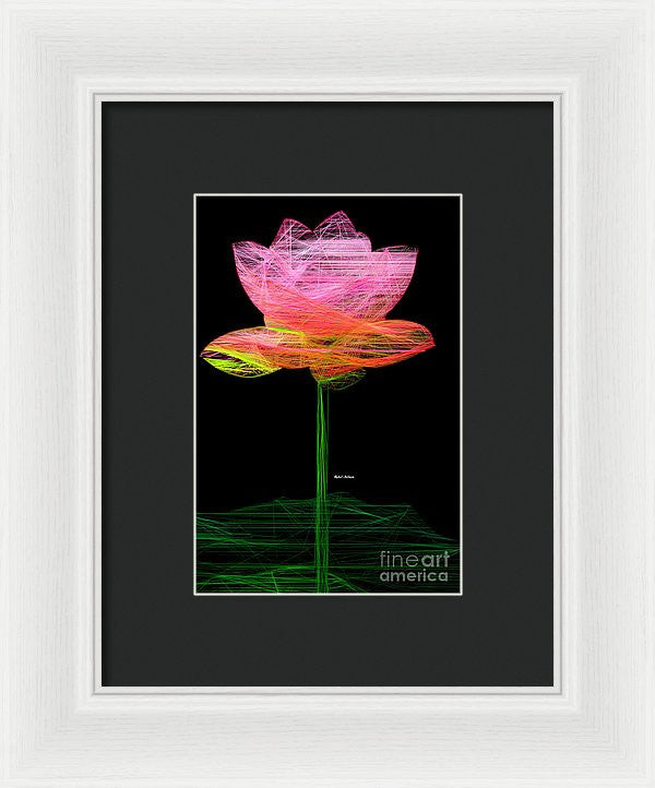 Framed Print - Pink Flower