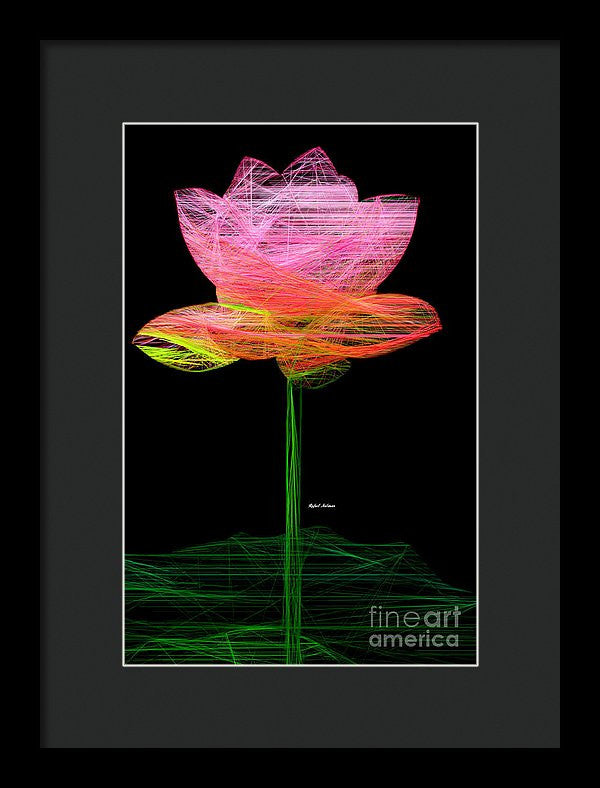 Framed Print - Pink Flower