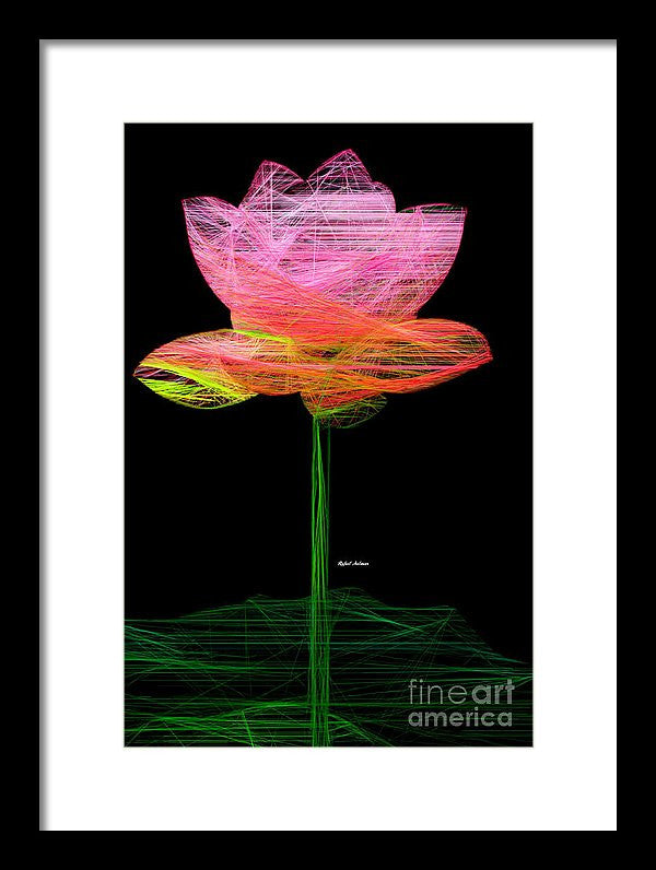 Framed Print - Pink Flower