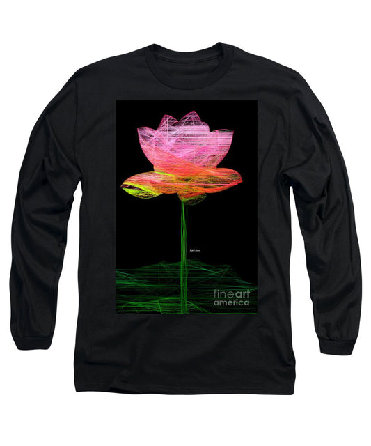 Long Sleeve T-Shirt - Pink Flower