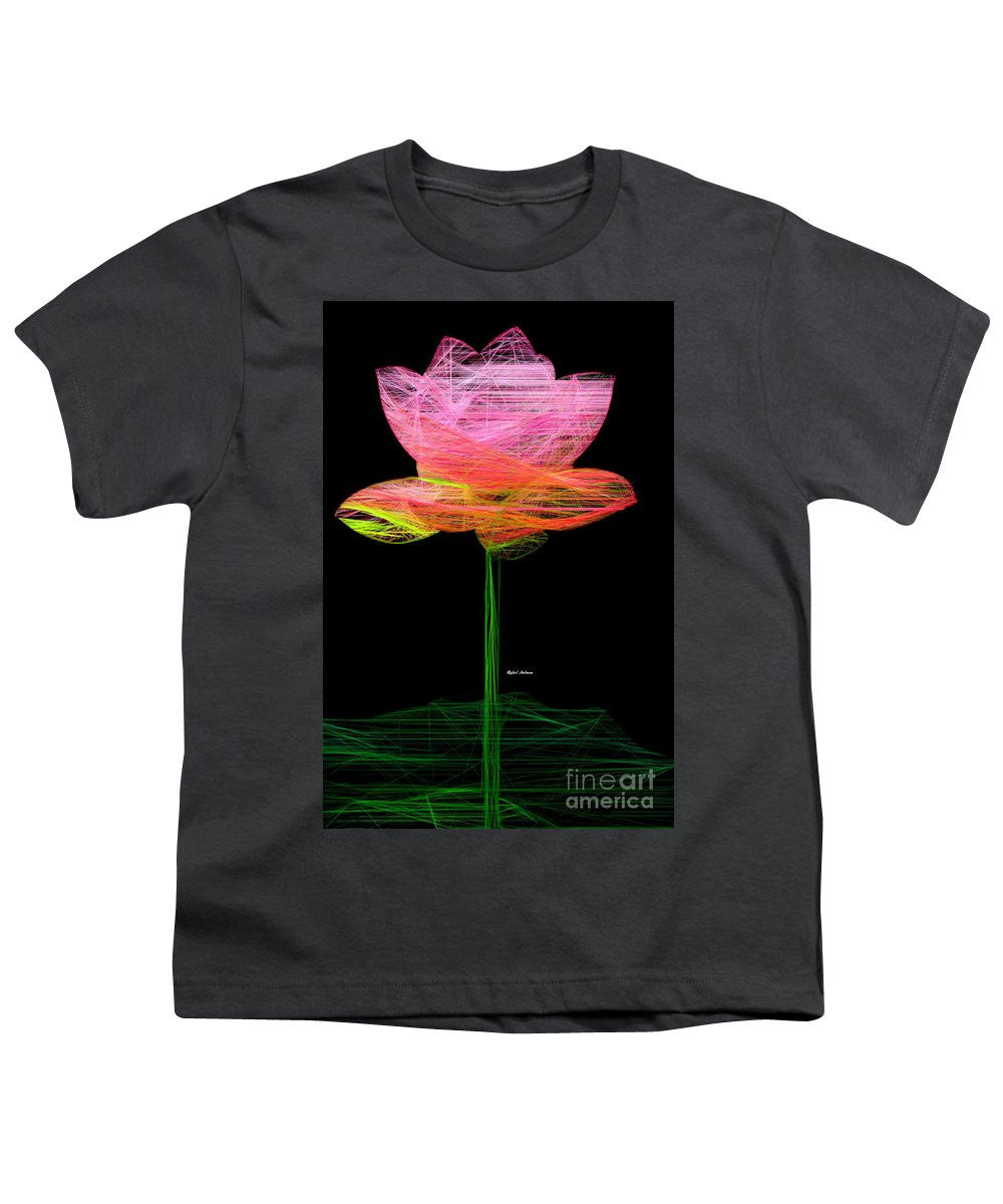 Youth T-Shirt - Pink Flower