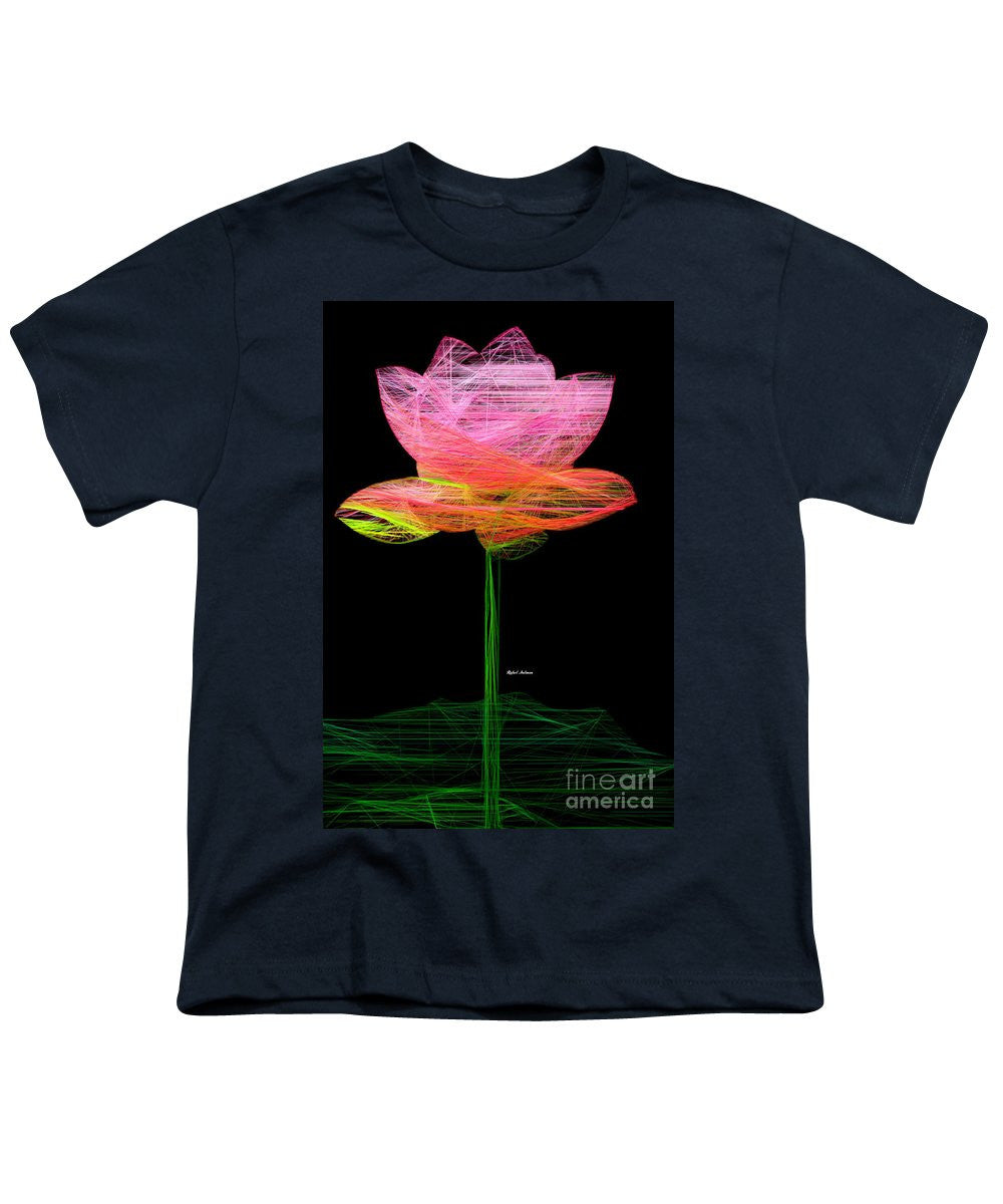 Youth T-Shirt - Pink Flower