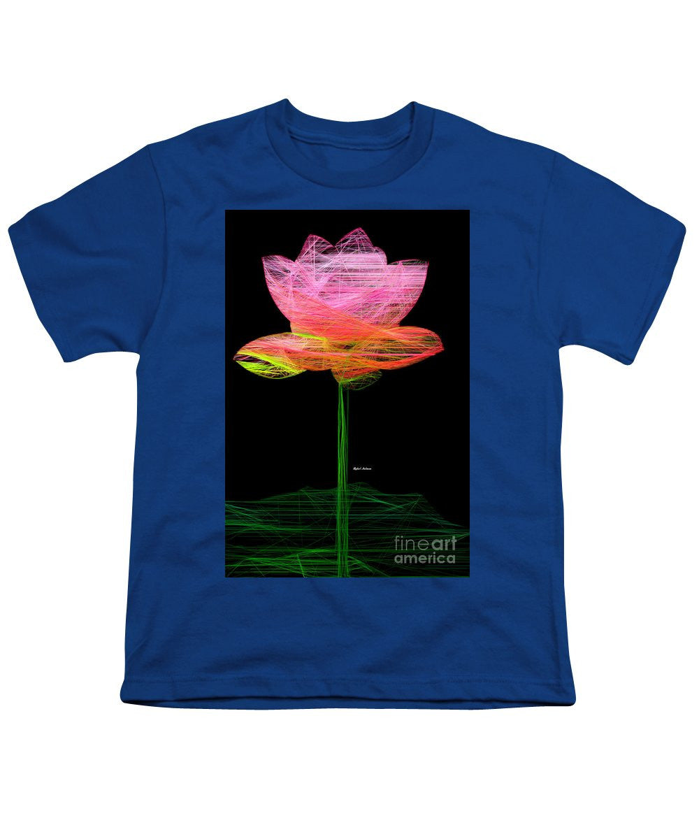 Youth T-Shirt - Pink Flower