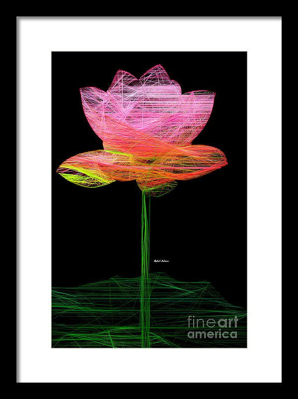 Framed Print - Pink Flower