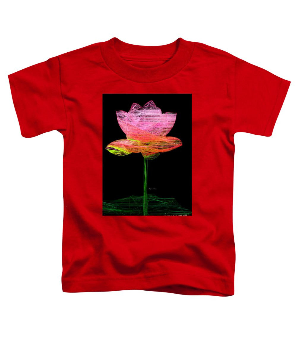 Toddler T-Shirt - Pink Flower