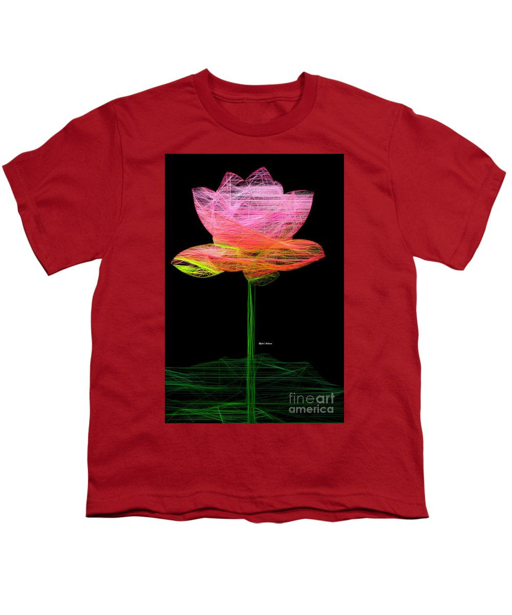 Youth T-Shirt - Pink Flower