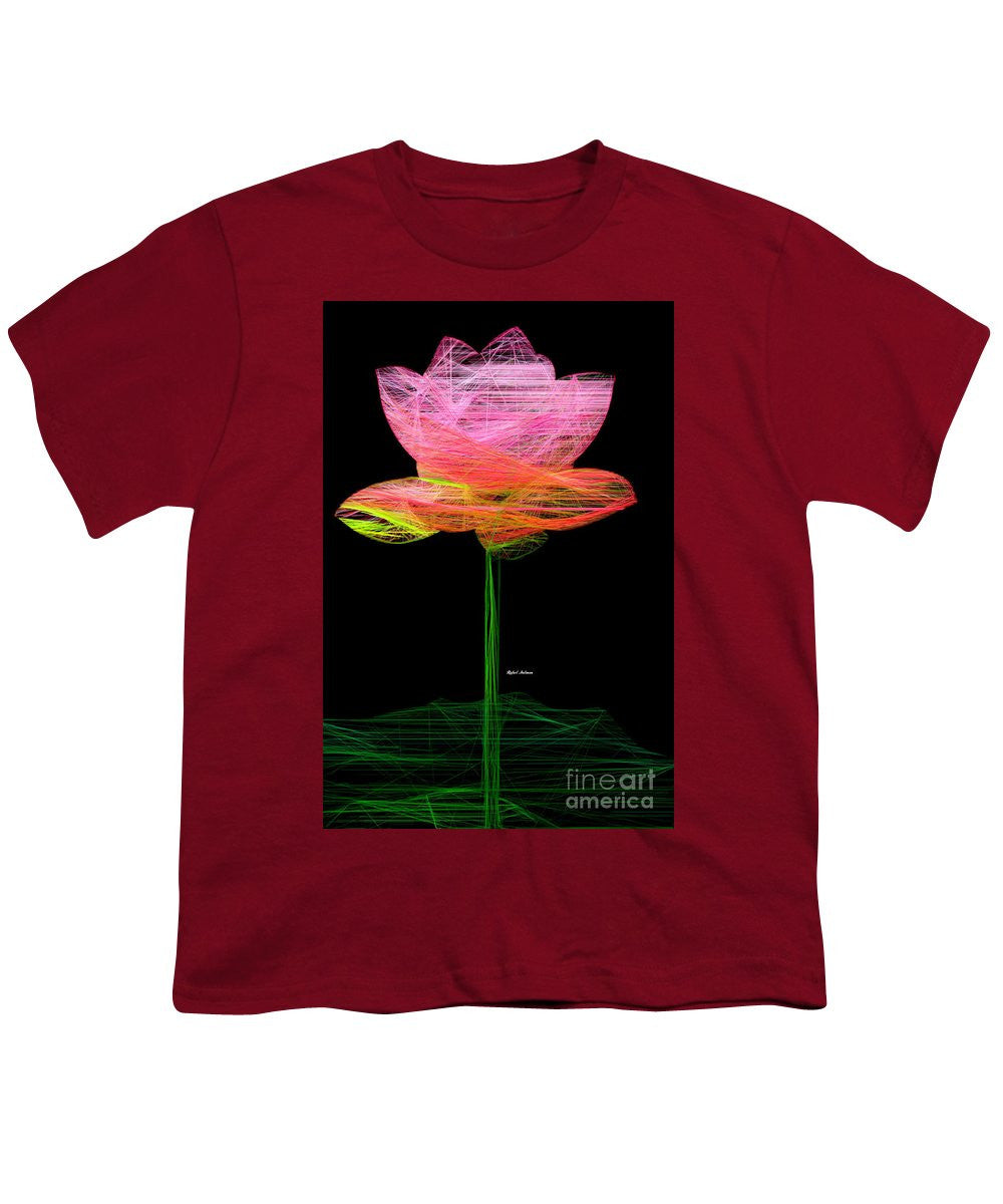 Youth T-Shirt - Pink Flower