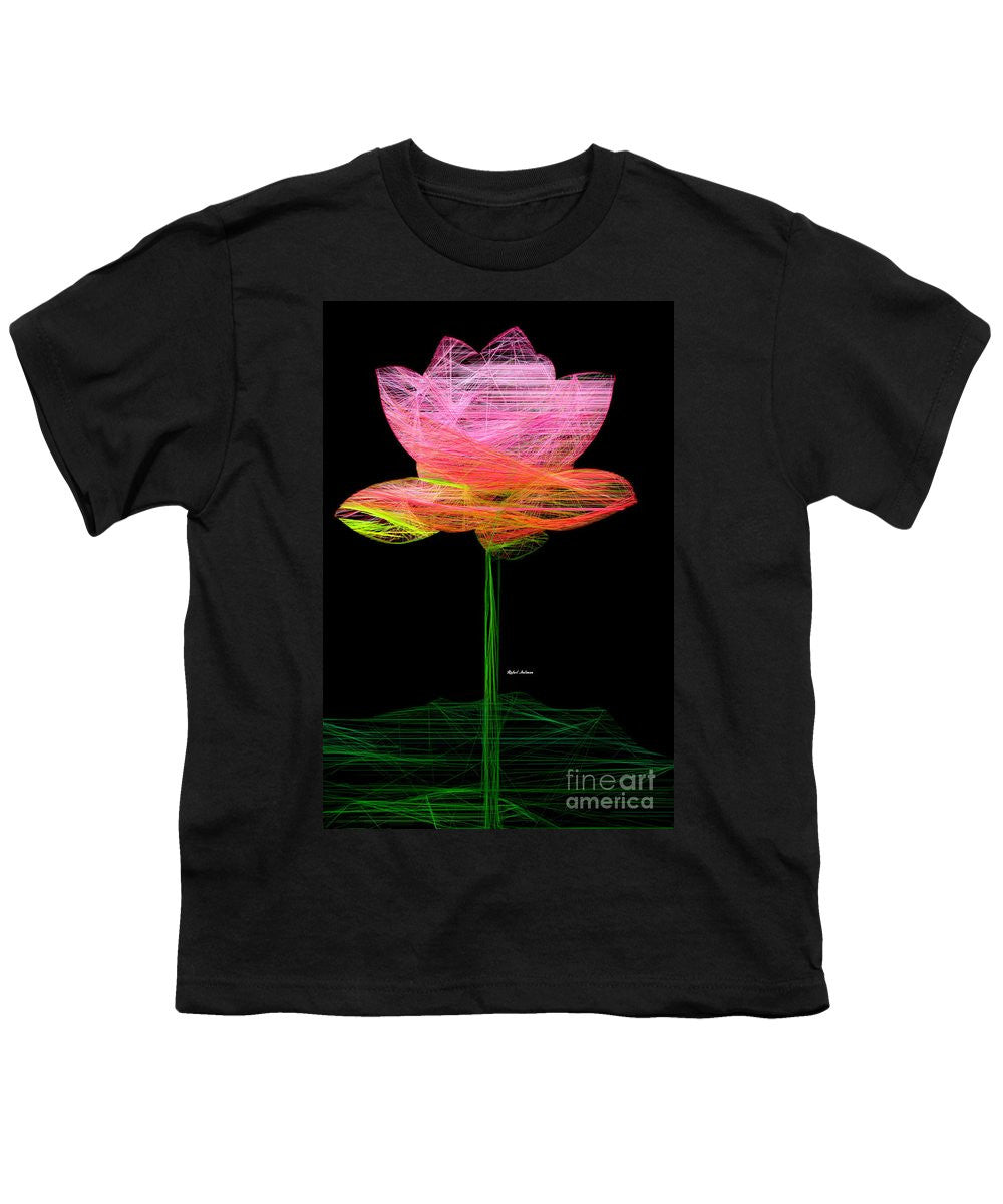 Youth T-Shirt - Pink Flower