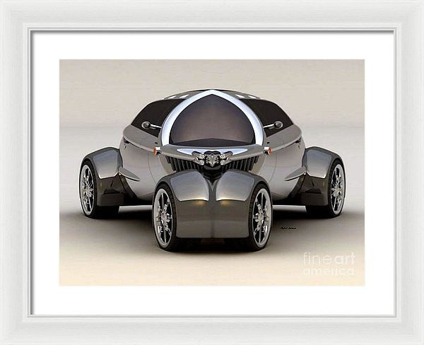 Framed Print - Platinum Car 010
