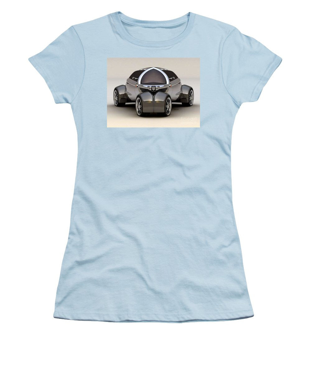 Women's T-Shirt (Junior Cut) - Platinum Car 010
