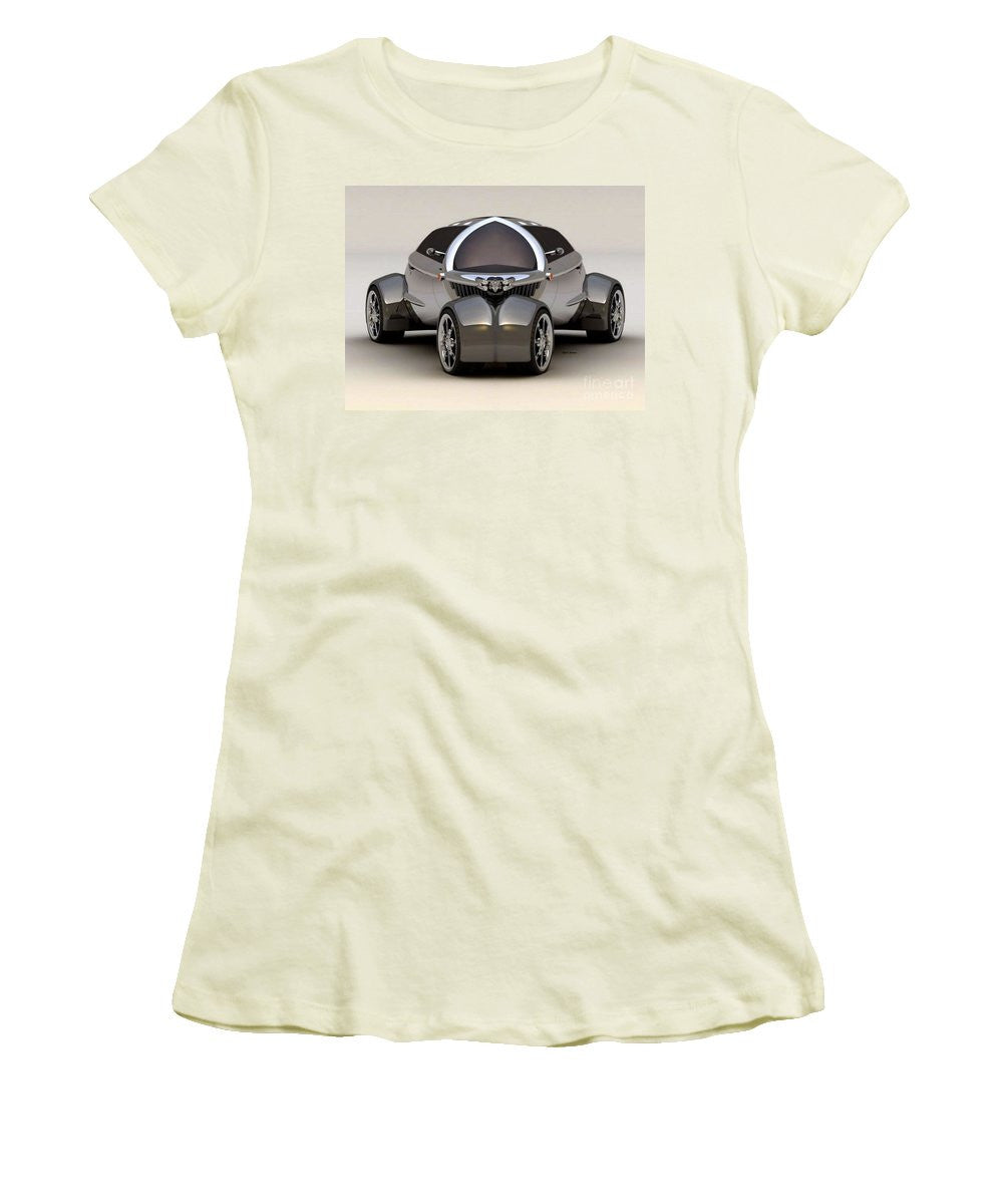 Women's T-Shirt (Junior Cut) - Platinum Car 010