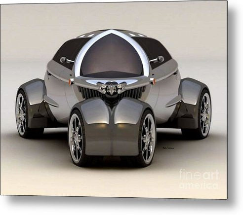 Metal Print - Platinum Car 010