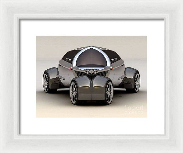 Framed Print - Platinum Car 010
