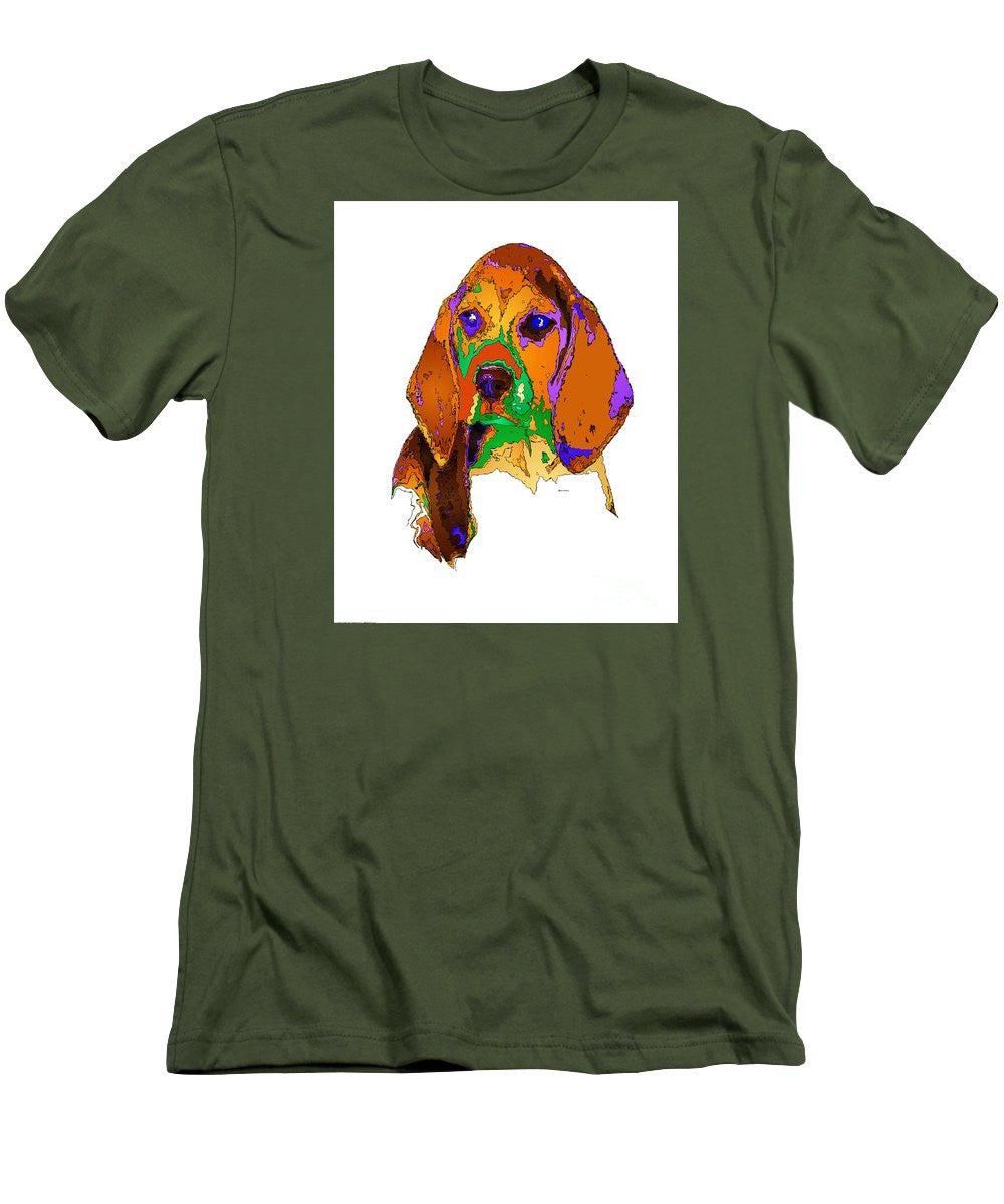 Men's T-Shirt (Slim Fit) - Pookie. Pet Series