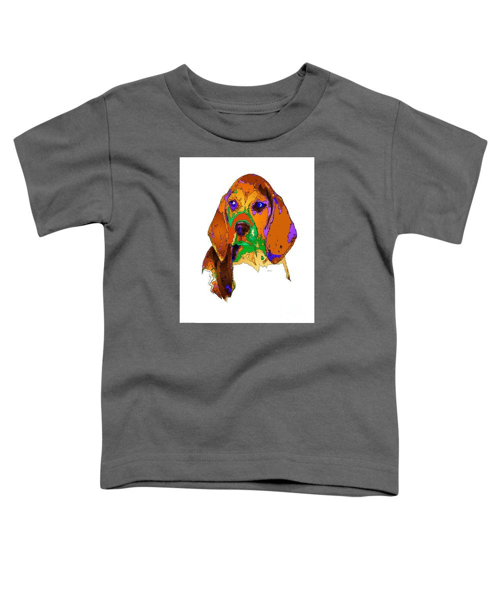 T-shirt pour tout-petits - Pookie. Série Pet