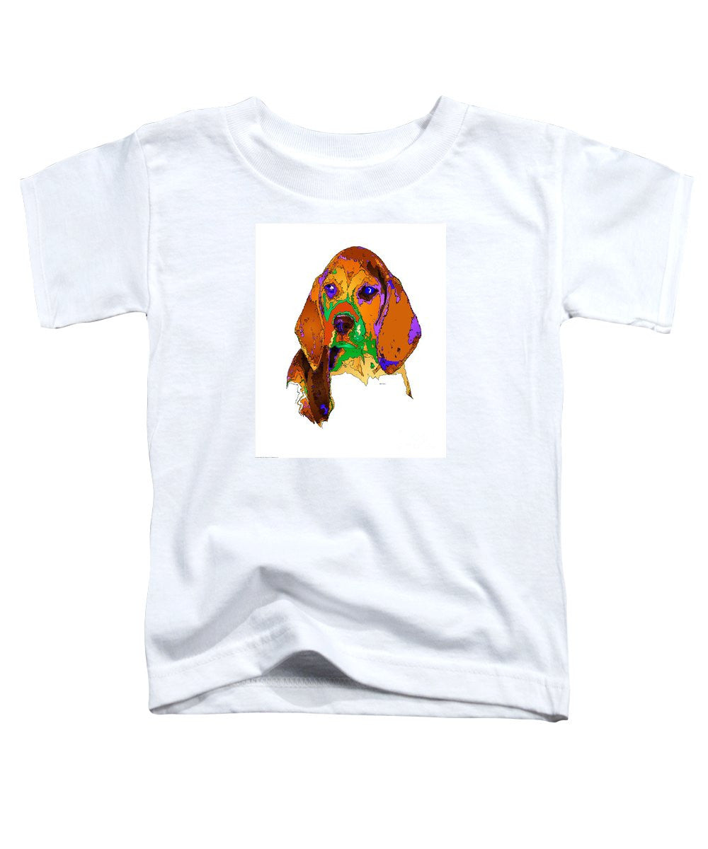 T-shirt pour tout-petits - Pookie. Série Pet